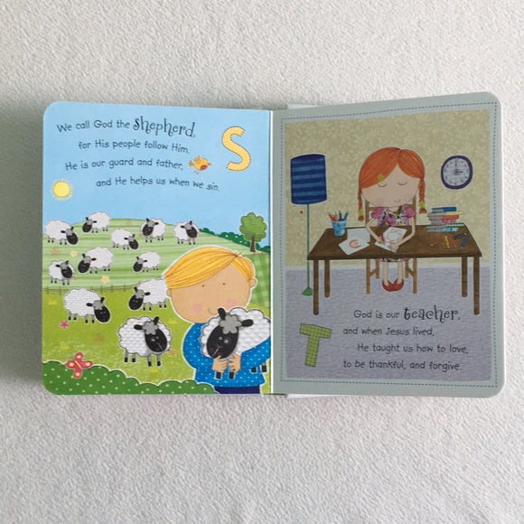 βMy ABC of God Loves Meβ Softcover Board Book with Handle - Picture 5 of 11